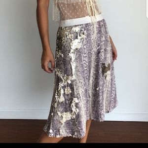 Banana republic python snake print sequins…